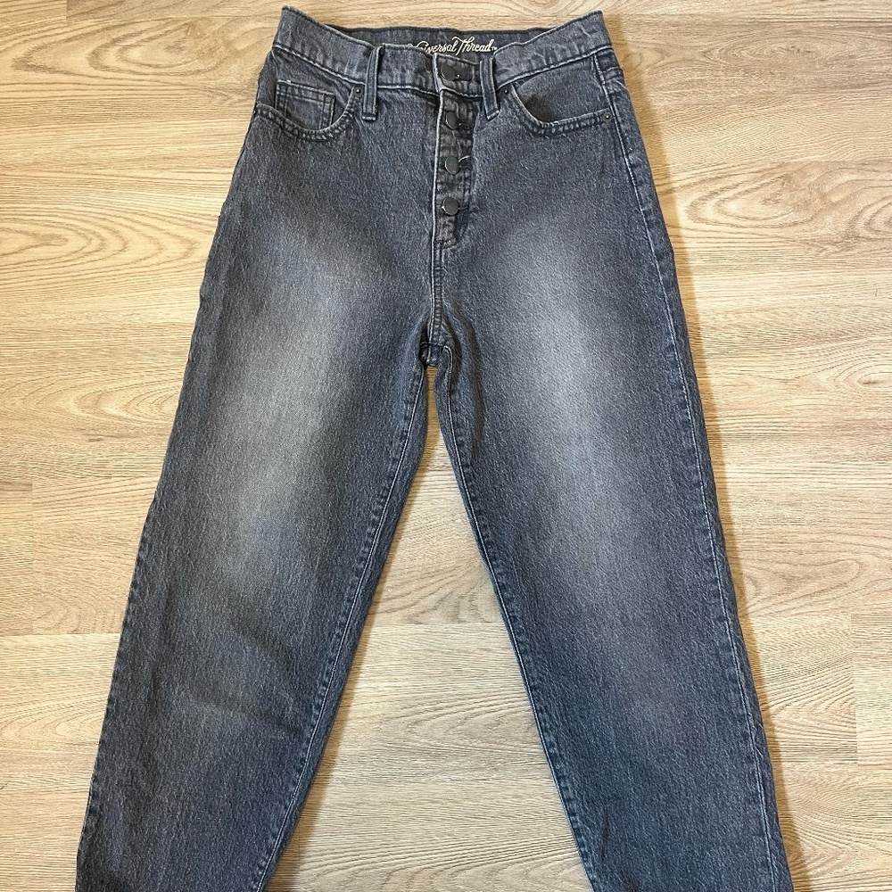 Mom Jeans (Black)